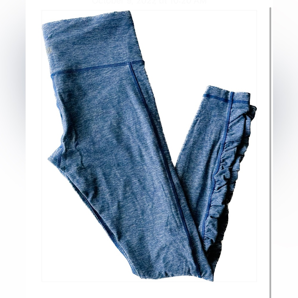 Blue Lululemon Leggings
